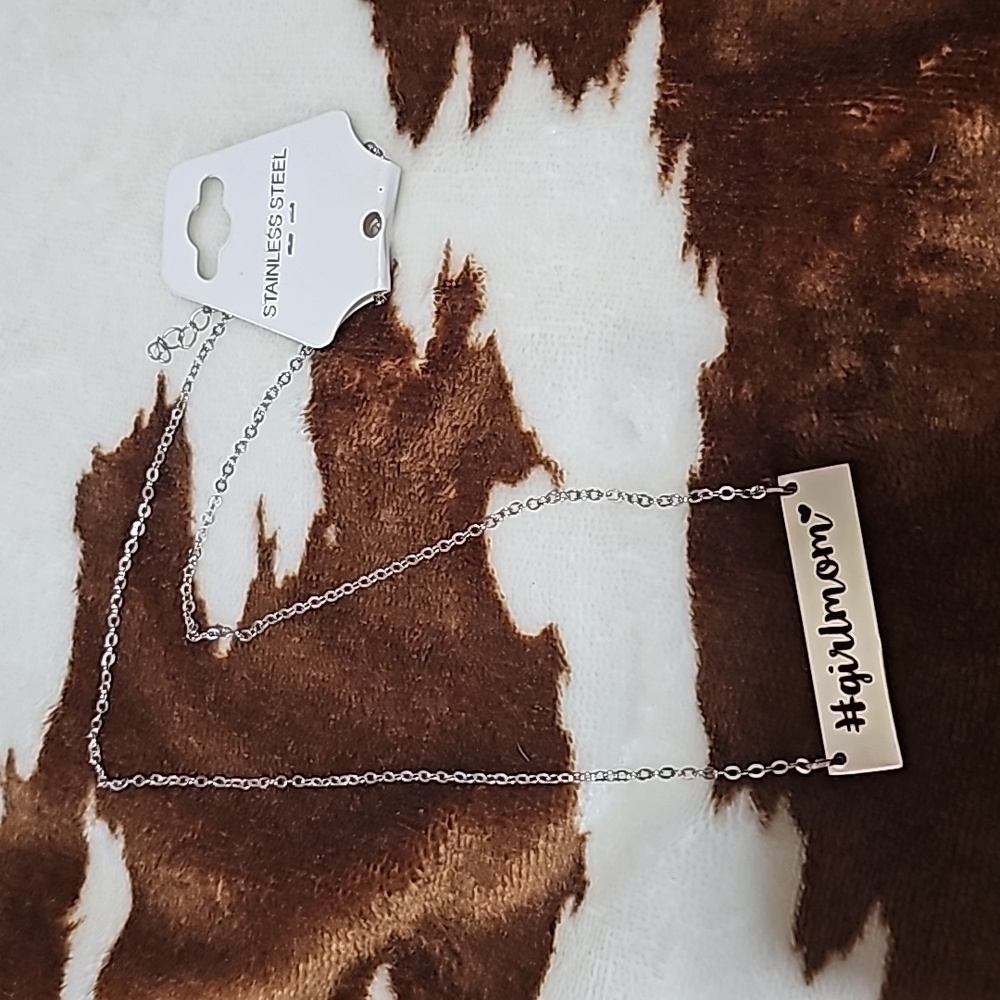 Girl Mom Necklace - NWT